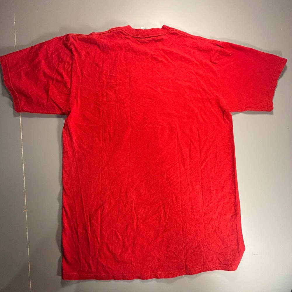 Vintage Mickey Unlimited Florida T-Shirt Red Embroidered Disney USA Made L - Picture 8 of 10